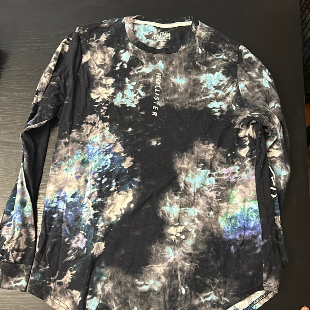 Hollister Tye Dye Long Sleeve Shirt